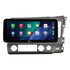 Aerpro AMTCHO8 12.3 inch head unit for Civic 2006-2011, showing Apple CarPlay