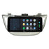 Aerpro AMTCHY11 12.3 inch screen running Android Auto split screen with a map