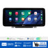 Aerpro AMTCHY1 feature graphic listing wireless CarPlay, Android Auto, DAB+ and the included camera