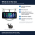 What is in the box for the Aerpro AMTCHY23 kit for Hyundai Accent RB 2016-2020: the AM1205D 12.3 inch head unit in its silver facia, the rear camera and a list of the 5 kit items