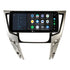 Aerpro AMTCMB27 12.3 inch screen running Android Auto split screen with a map
