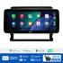 Aerpro AMTCTO26 feature graphic listing wireless CarPlay, Android Auto, DAB+ and the included camera