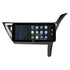 Aerpro AMTCTO39 12.3 inch screen running Android Auto split screen with a map
