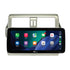 Aerpro AMTCTO47 12.3 inch head unit for Prado 2014-2017 JBL, showing Apple CarPlay