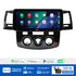 Aerpro AMTCTO9 feature graphic listing wireless CarPlay, Android Auto, DAB+ and the included camera