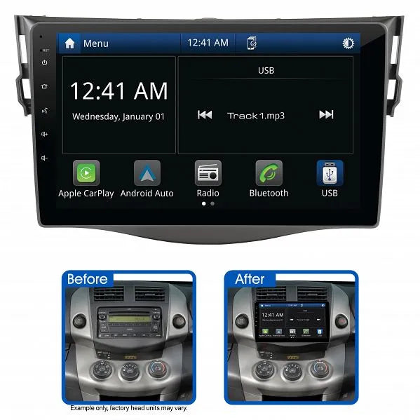 Aerpro AMTO16 9" Multimedia Receiver Suit Toyota RAV4 2006 - 2011 (Non-Amplified)