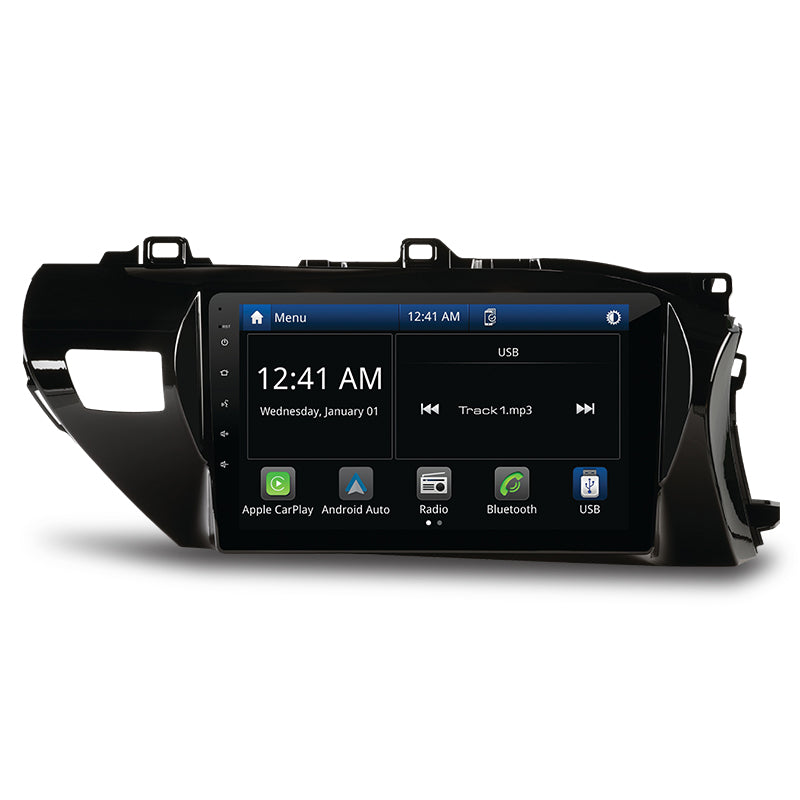 Aerpro AMTO2 10" Multimedia Receiver Suit Toyota Hilux 2015 - 2020