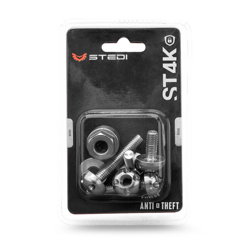 STEDI ANTST4K-SIDE Anti-Theft Kit Suit ST4K, ST3301 & ST-X LED Light Bar Side Brackets