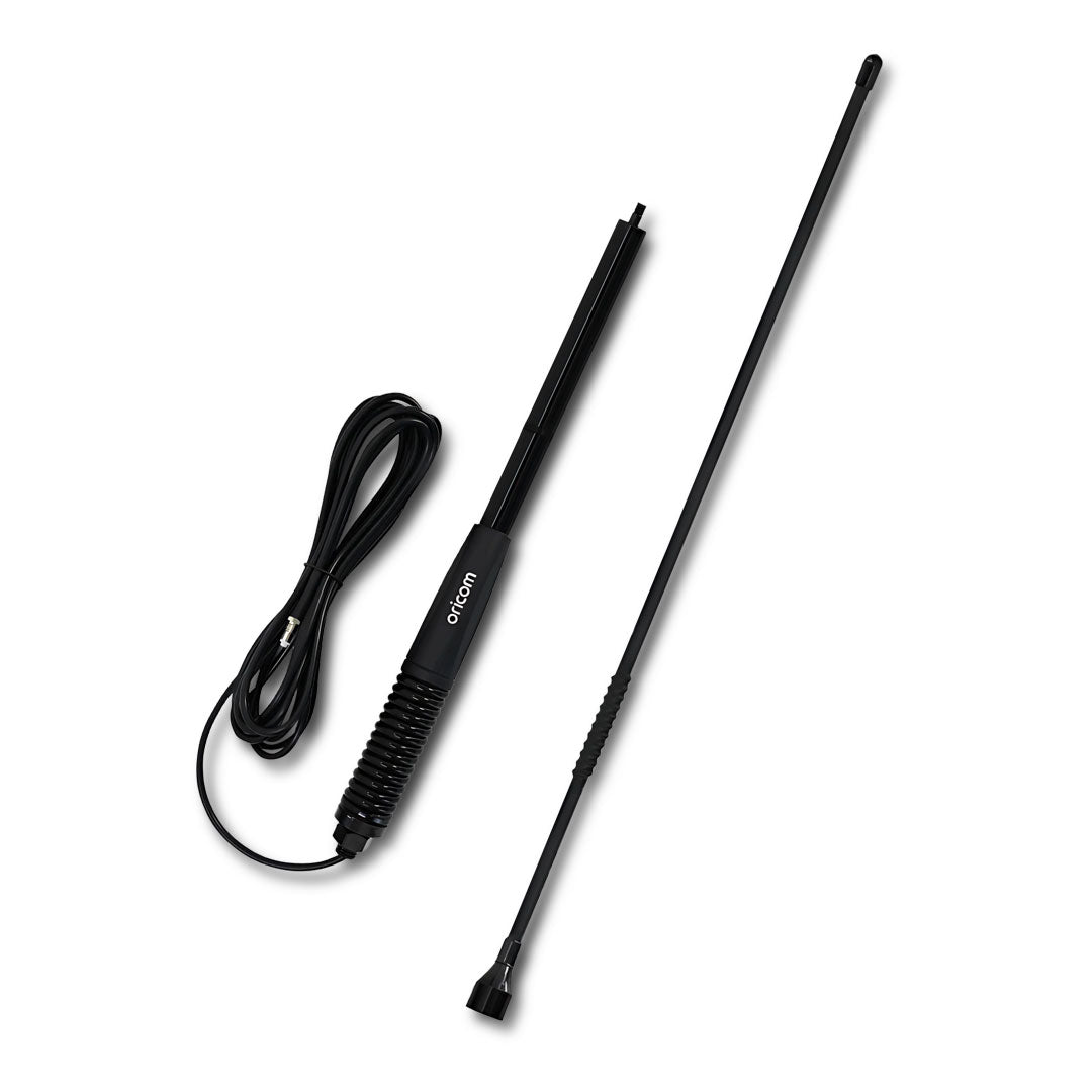 Oricom ANU1106 | UHF CB Antenna | 2-in-1 All-Terrain For Low/High Gain (3dbi/6.5dbi)