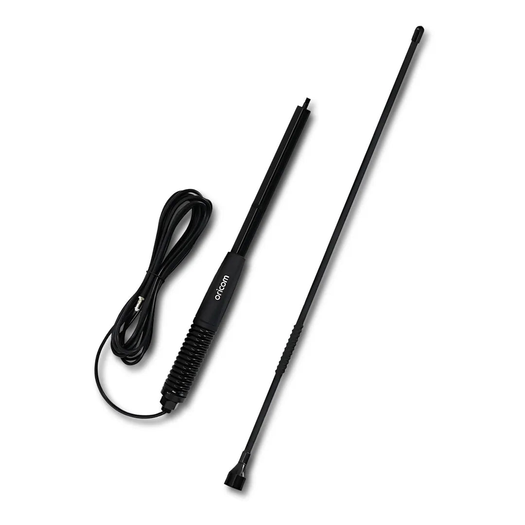 Oricom ANU1106 | UHF CB Antenna | 2-in-1 All-Terrain For Low/High Gain (3dbi/6.5dbi)