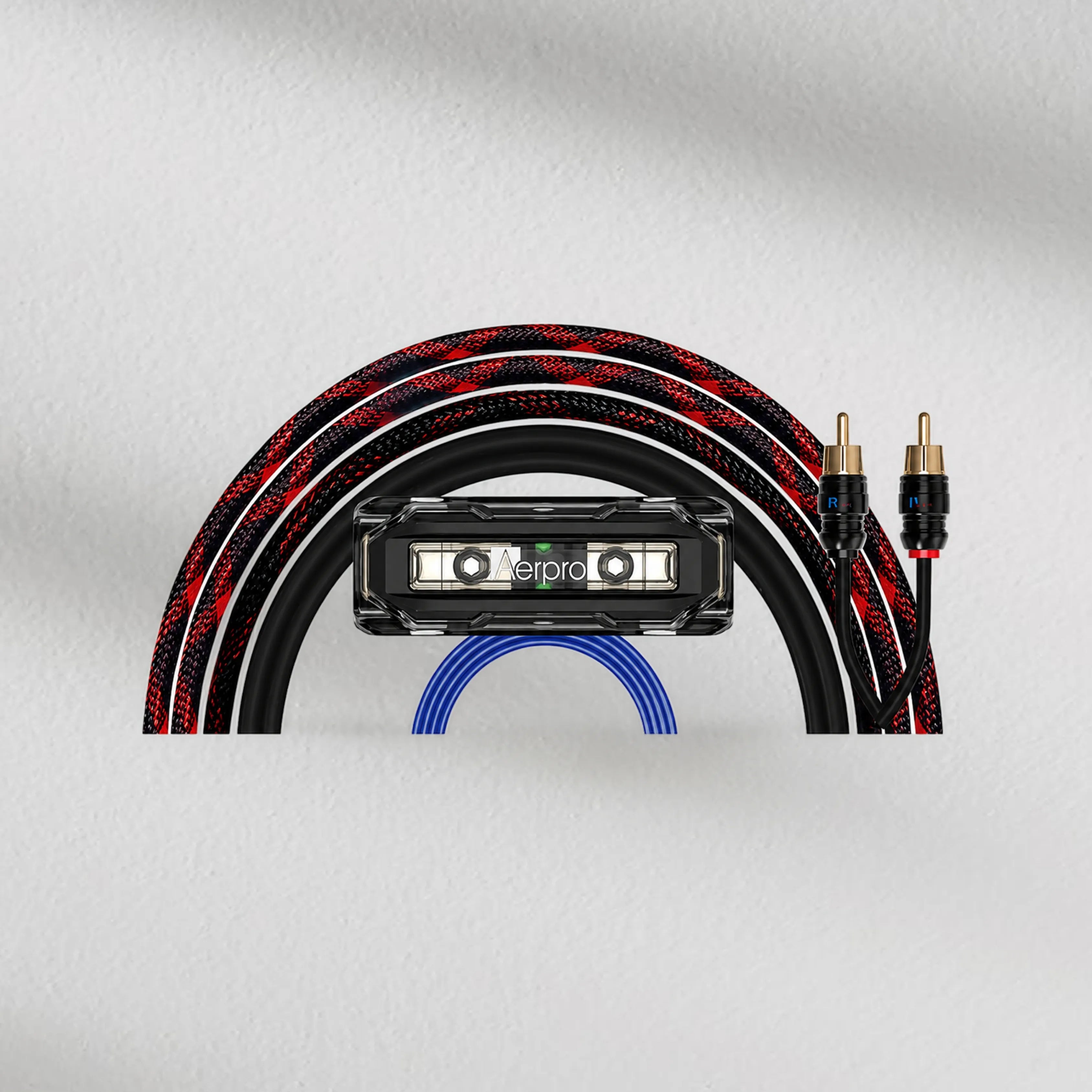 Aerpro AOFC28 2-Channel 8AWG OFC Amp Install Kit 700W Maxcor