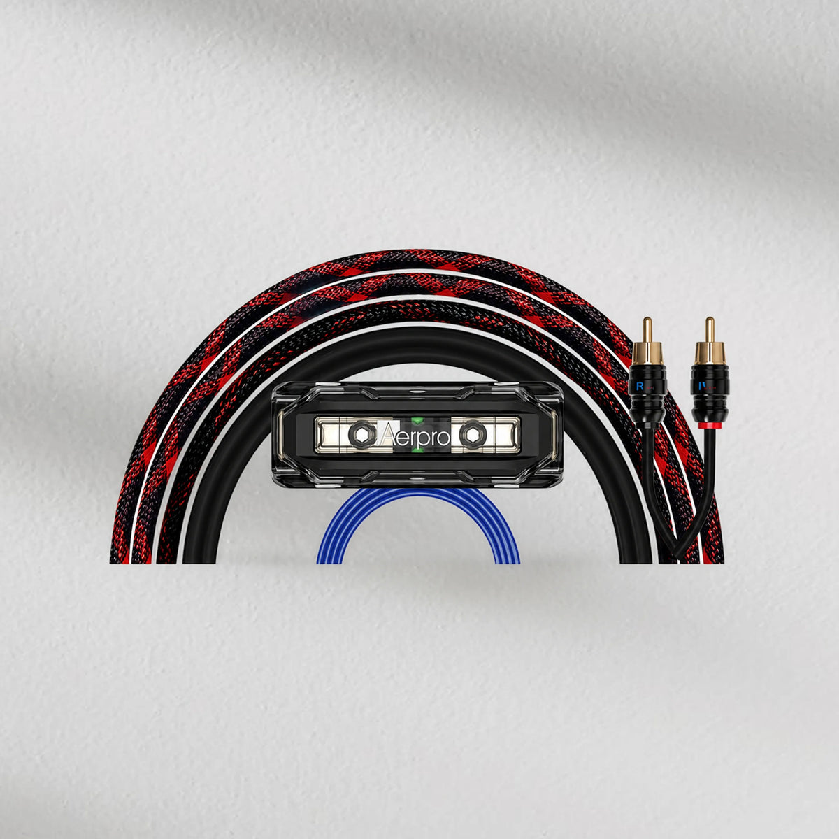 Aerpro AOFC28 2-Channel 8AWG OFC Amp Install Kit 700W Maxcor