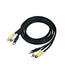 Aerpro AP15YWB 1.5M A/V Lead Yellow/Black/White RCA 3M-3M Plugs