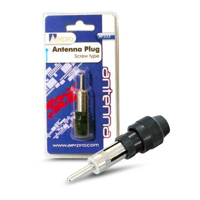 Aerpro AP333 AM/FM Screw Type Motorola Antenna Plug