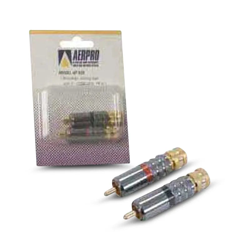 Aerpro AP606 RCA Locking Plug Packet of 2