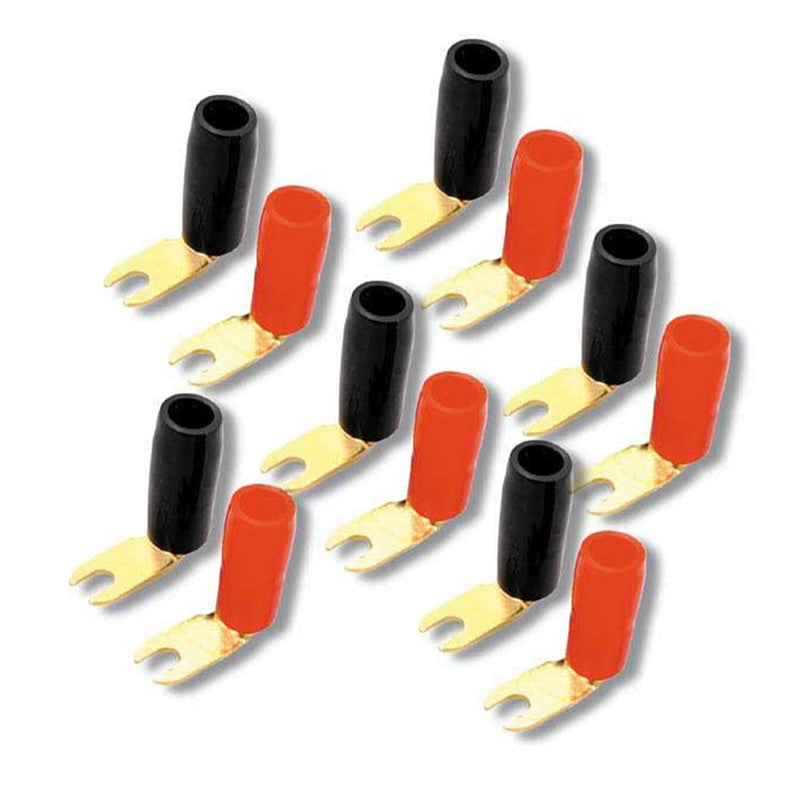 Aerpro AP703 8 Gauge Fork Terminal Packet of 12