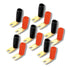 Aerpro AP703 8 Gauge Fork Terminal Packet of 12