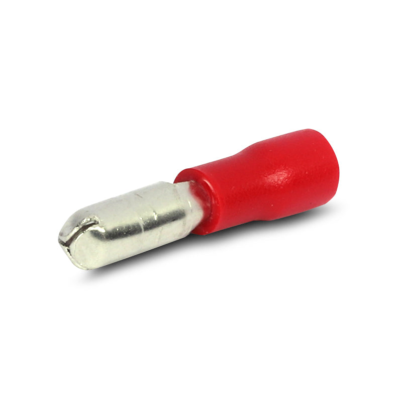 Aerpro APBM4R 4mm Male Bullet Terminal Red - 100pcs