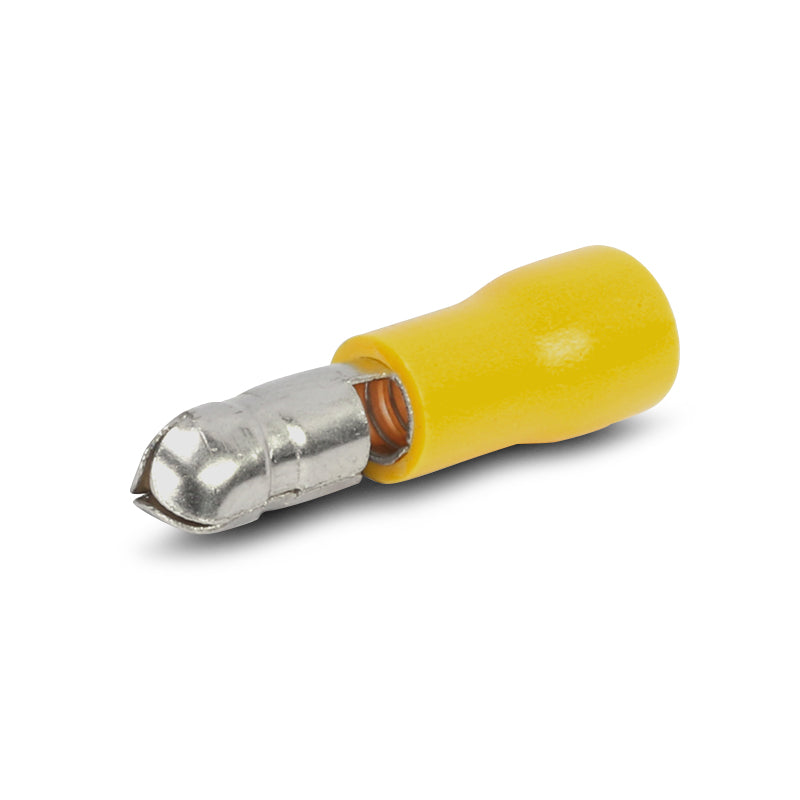 Aerpro APBM4Y 5mm Male Bullet Terminal Yellow - 100pcs