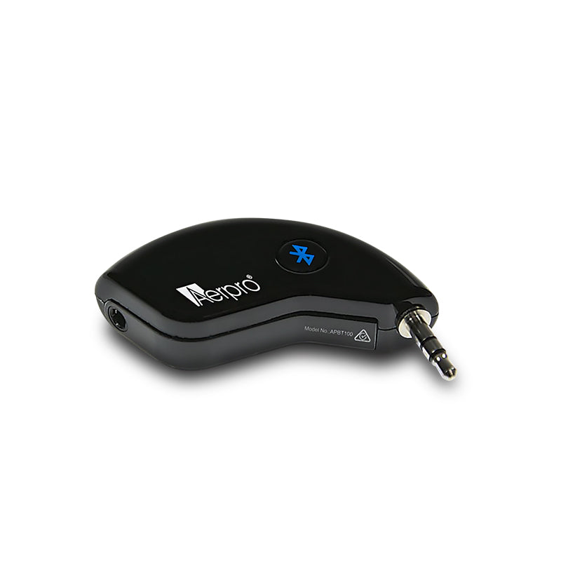 Aerpro APBT100 3.5mm Wireless AUX Bluetooth V4.2 Audio Adaptor