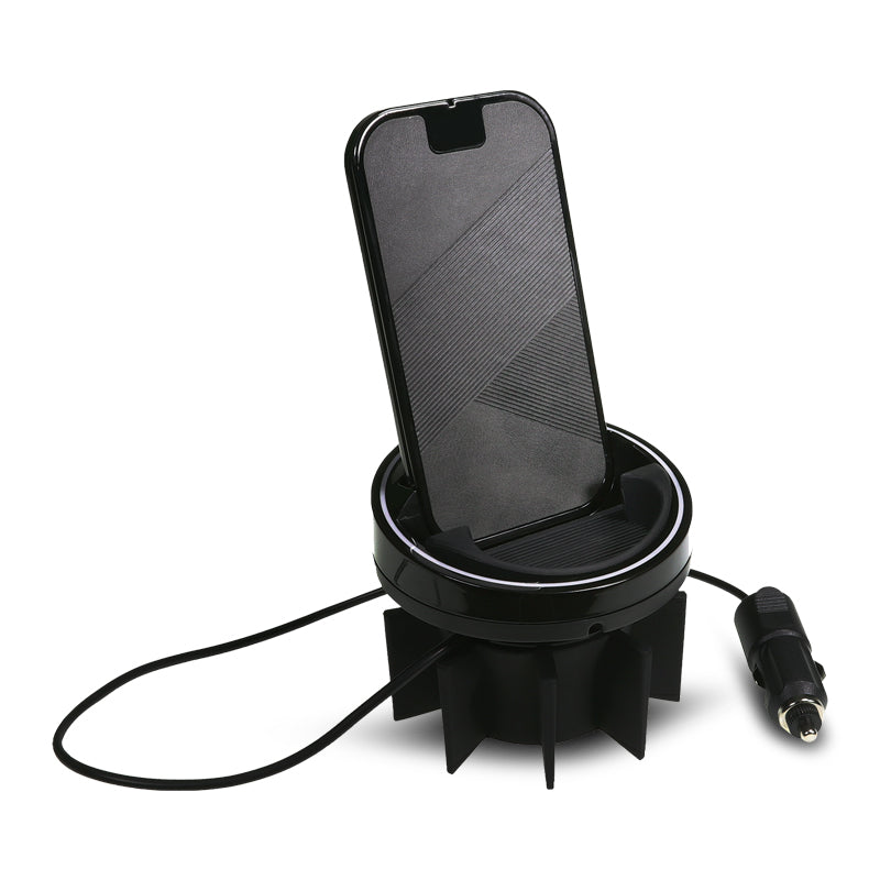 Aerpro APDCCUP 15W QI Wireless Charging Smartphone Cup Holder Mount