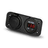 Aerpro APDCP28 Panel Mount Accessory Socket & LED Voltmeter