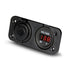 Aerpro APDCP68 Panel Mount Dual USB Socket & LED Voltmeter