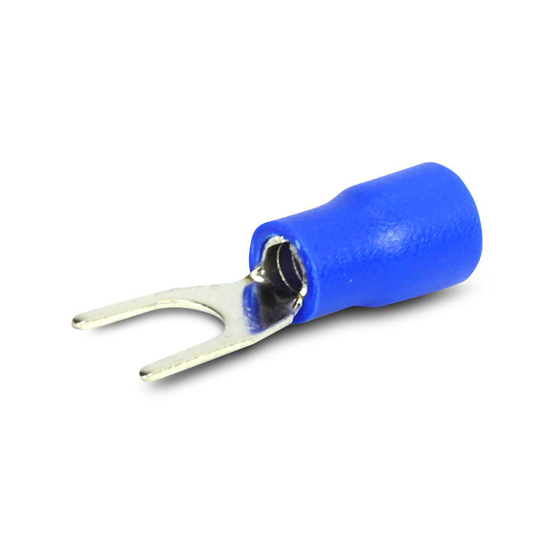 Aerpro APF8B 4.3mm Fork Terminal Blue - 100pcs