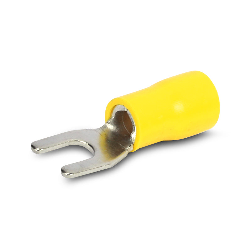 Aerpro APF8Y 4.3mm Fork Terminal Yellow - 100pcs
