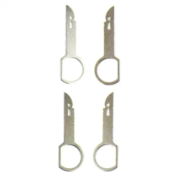 Aerpro APFRK Radio Removal Key Suit Ford & European Vehicles - Pack of 4