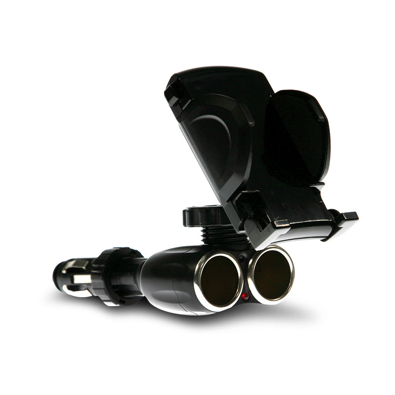 Aerpro APH200S Universal Holder Twin 12v Sockets