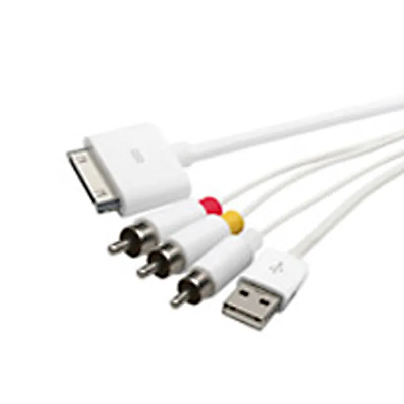 Aerpro APL35 1.5M Audio Video Cable For iPhone/iPod (3 RCA & USB Output)
