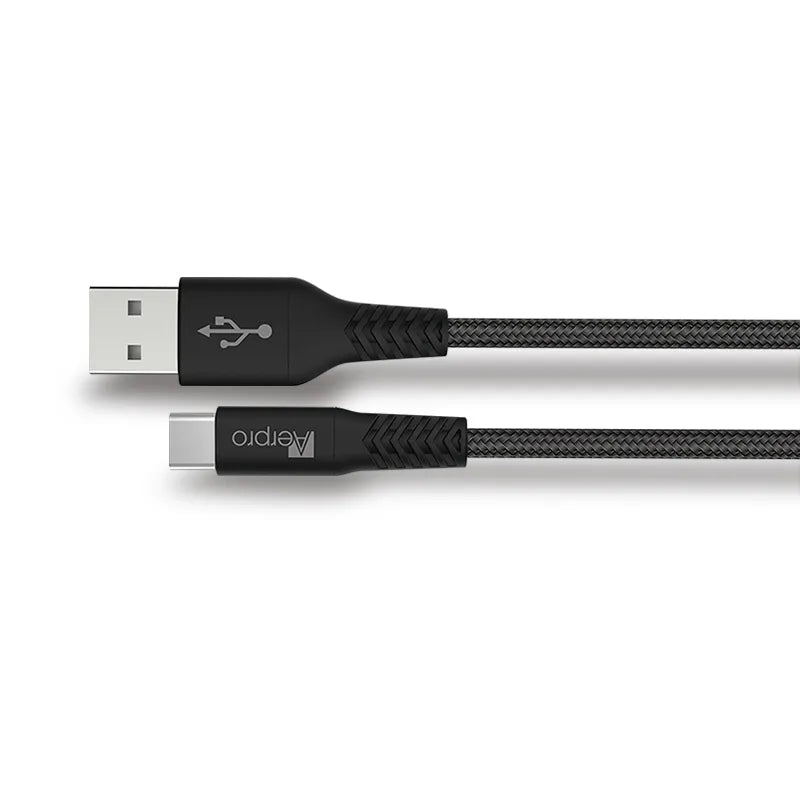 Aerpro APL410B 1.5M Premium USB-C To USB-A Cable - Black