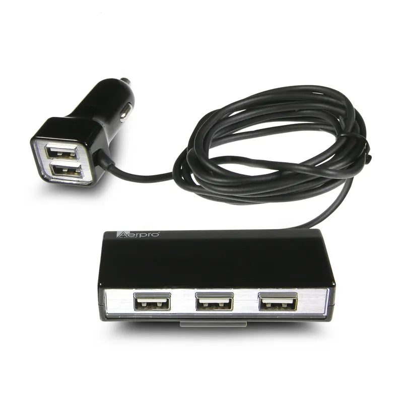 Aerpro APL50USB 5 USB Chargers w/ 1.8m Cable