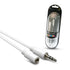 Aerpro APL65 1.5M White 3.5mm Male to 3.5mm Female Stereo Lead