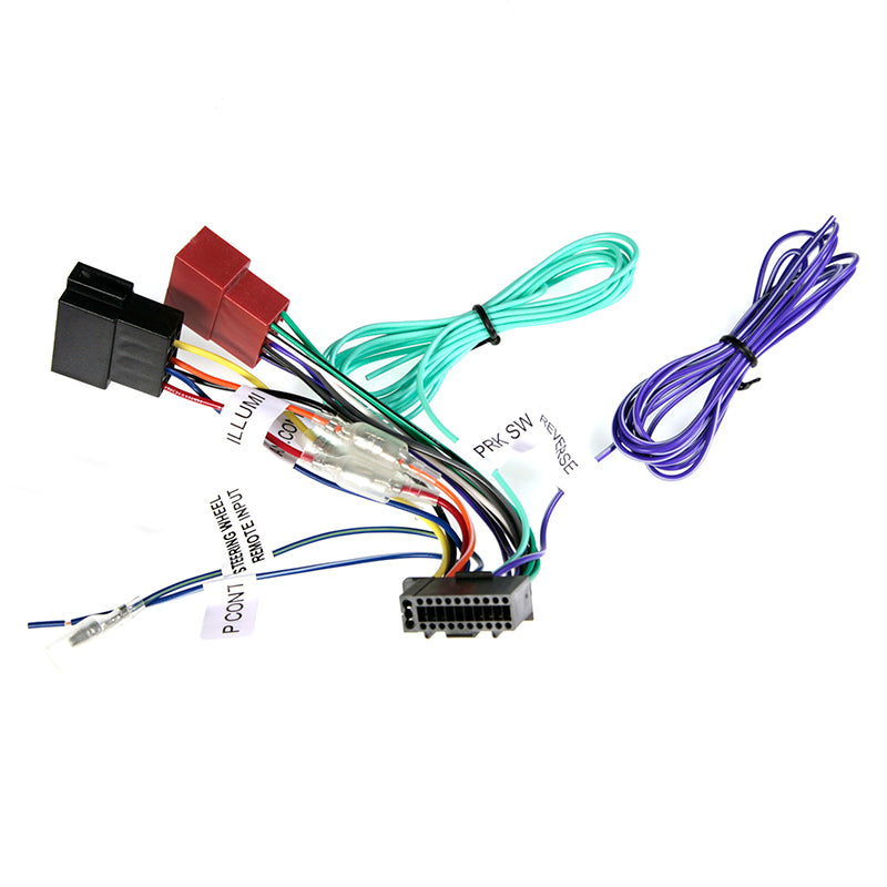 Aerpro APP8KE4 APP8 Secondary ISO Harness to Suit Kenwood AV Headunits (16 Pin Connector)