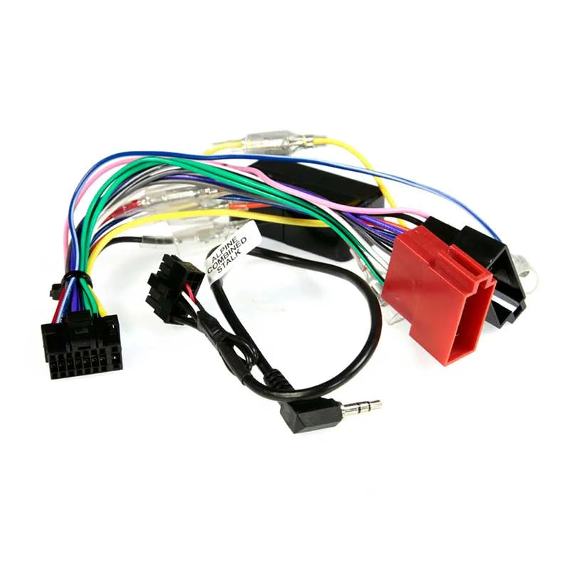 Aerpro APP9ALPH APP9 Secondary ISO Harness & SWC Patch Lead to Suit Alpine Headunits (16 Square Pin Connector)