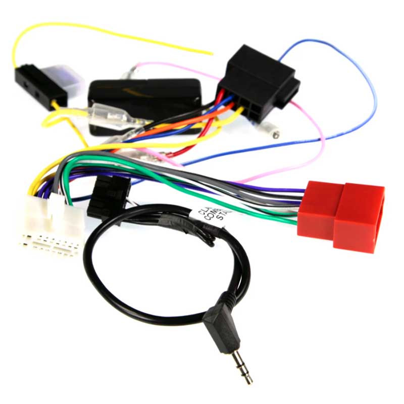 Aerpro APP9CLA APP9 Secondary ISO Harness & SWC Patch Lead to Suit Clarion Headunits (16 Square Pin Connector)