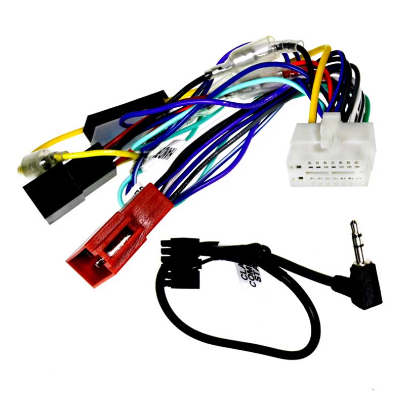Aerpro APP9CLA4 APP9 Secondary ISO Harness & SWC Patch Lead to Suit Clarion AV Headunits (16 Square Pin Connector)