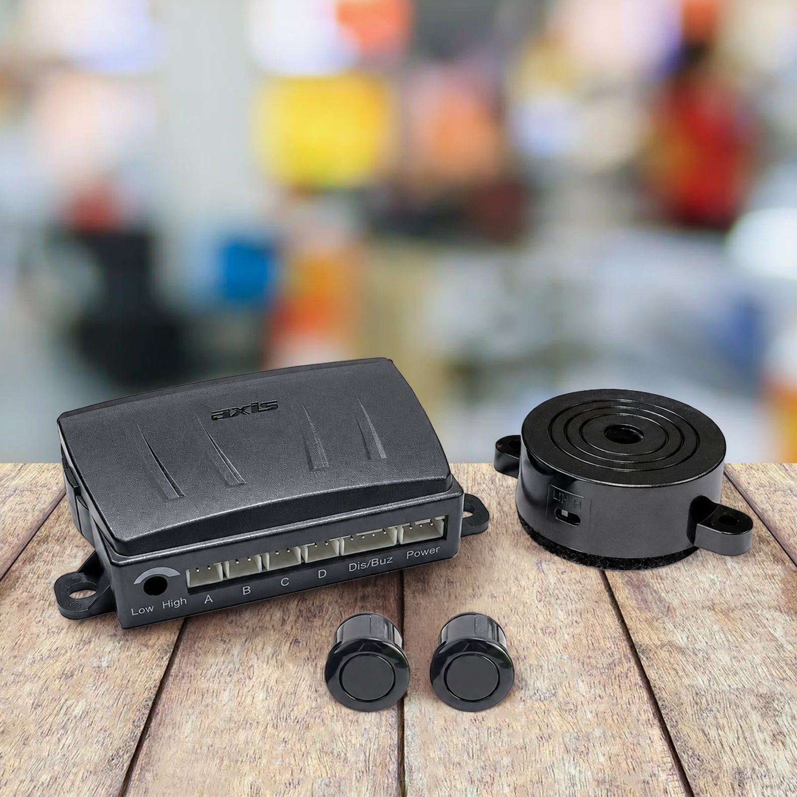 AXIS APS201B - 2-Sensor Parking System with Audible Buzzer