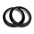 Aerpro APS296 6.5" 165mm Black Front Speaker Spacer Suit Hyundai Elantra HD 2006 - 2010