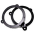 Aerpro APS307 130mm Black Front/Rear Speaker Spacer Adapters Suit Renault Megane 2009 - 2016