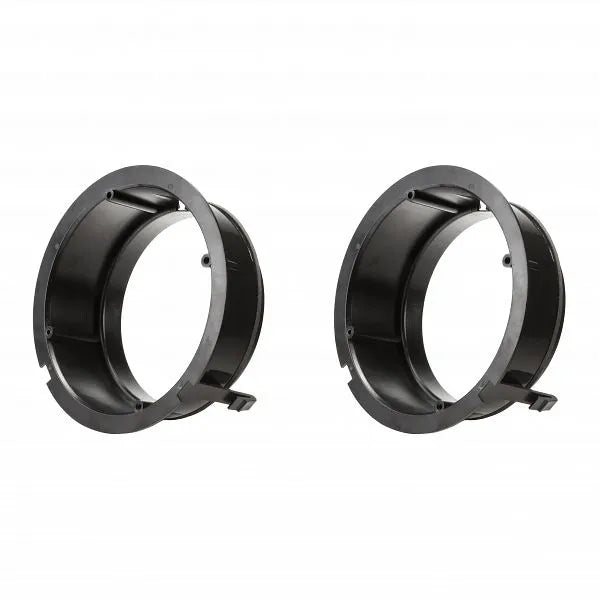 Aerpro APS345 6.5" Rear Shelf Speaker Spacer Adapters Suit Mercedes E-Class 2000 - 2002