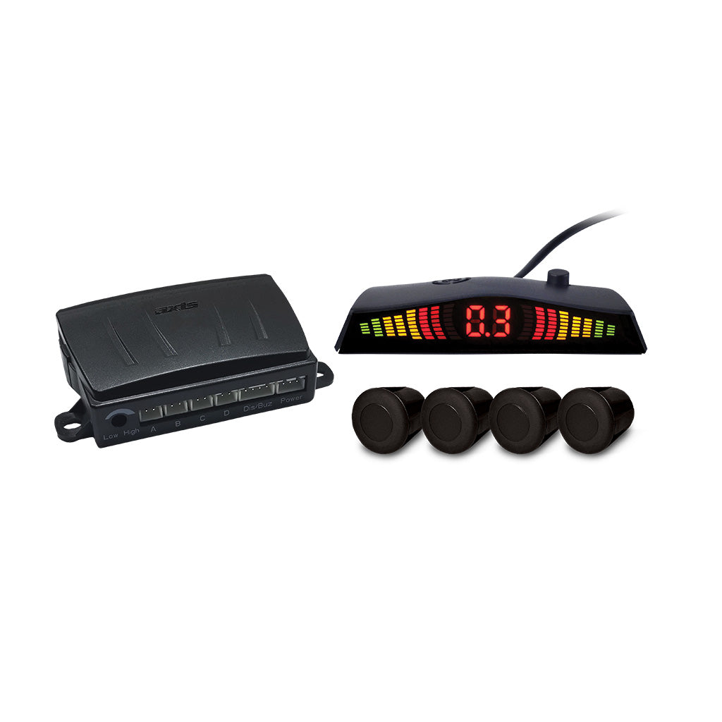 AXIS APS401R - 4-Sensor Commercial Parking System with Rubber Sensors and LED Display
