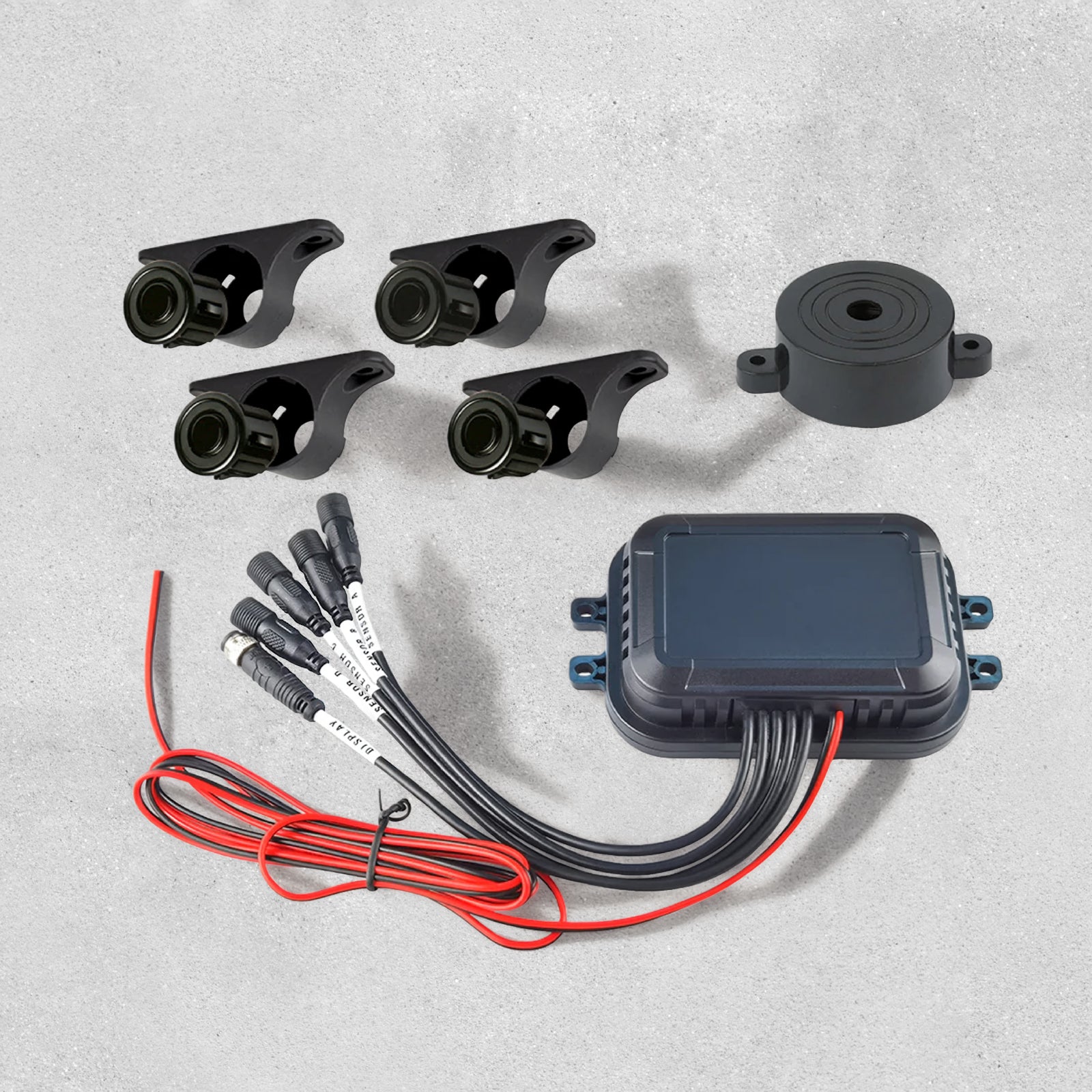 AXIS APS401T - 4-Sensor Heavy-Duty Truck Parking System with Extended Cables