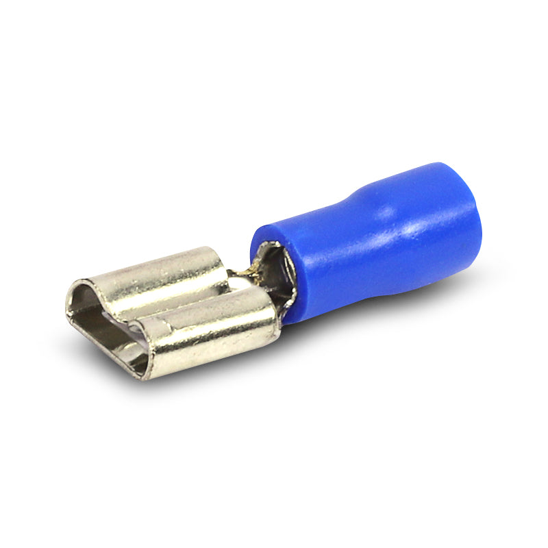 Aerpro APSF63B 7.4mm Female Spade Terminal Blue - 100pcs