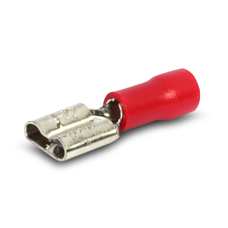 Aerpro APSF63R 7.4mm Female Spade Terminal Red - 100pcs