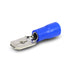 Aerpro APSM63B 6.4mm Male Spade Terminal Blue - 100pcs