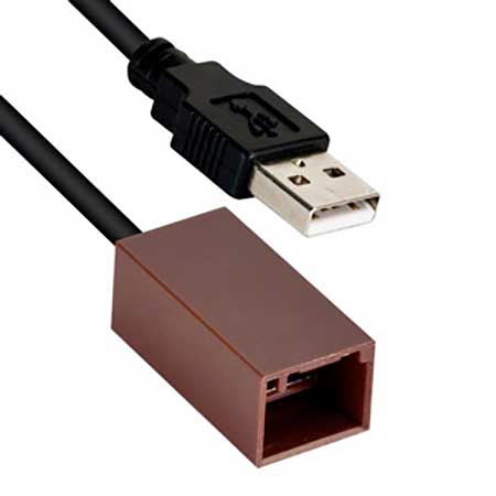 Aerpro APTOUSB2 500mm Factory USB Adaptor Suit Toyota 2010-ON