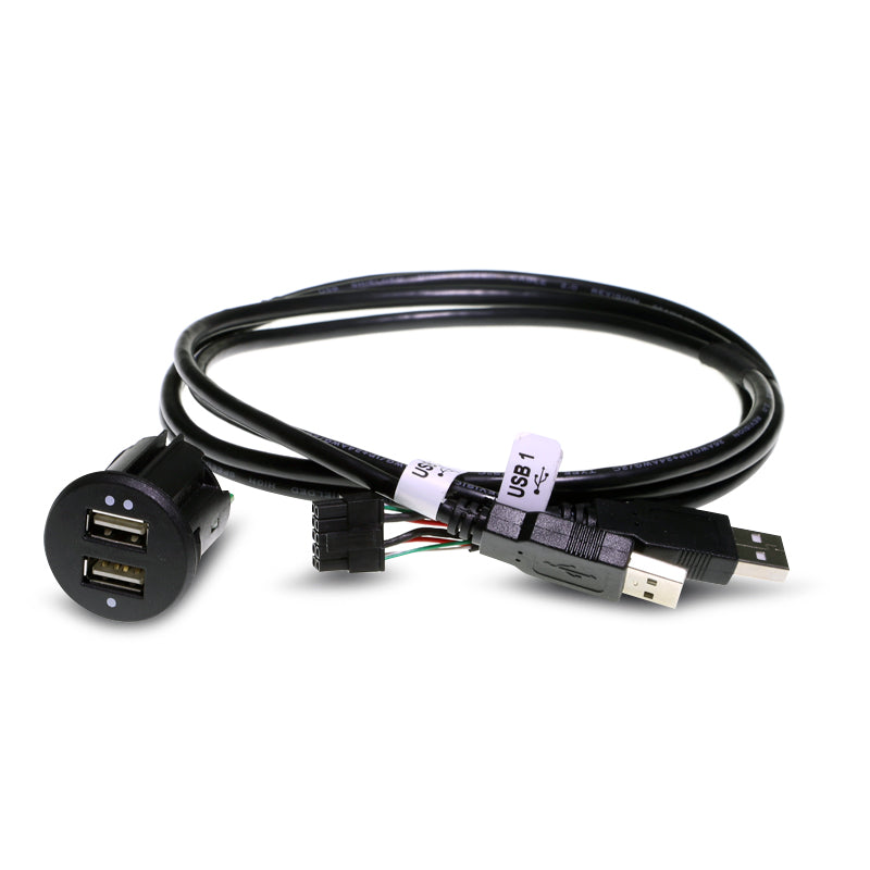 Aerpro APUSBD55 Dual USB Data Socket – Frankies Auto Electrics & Car Audio